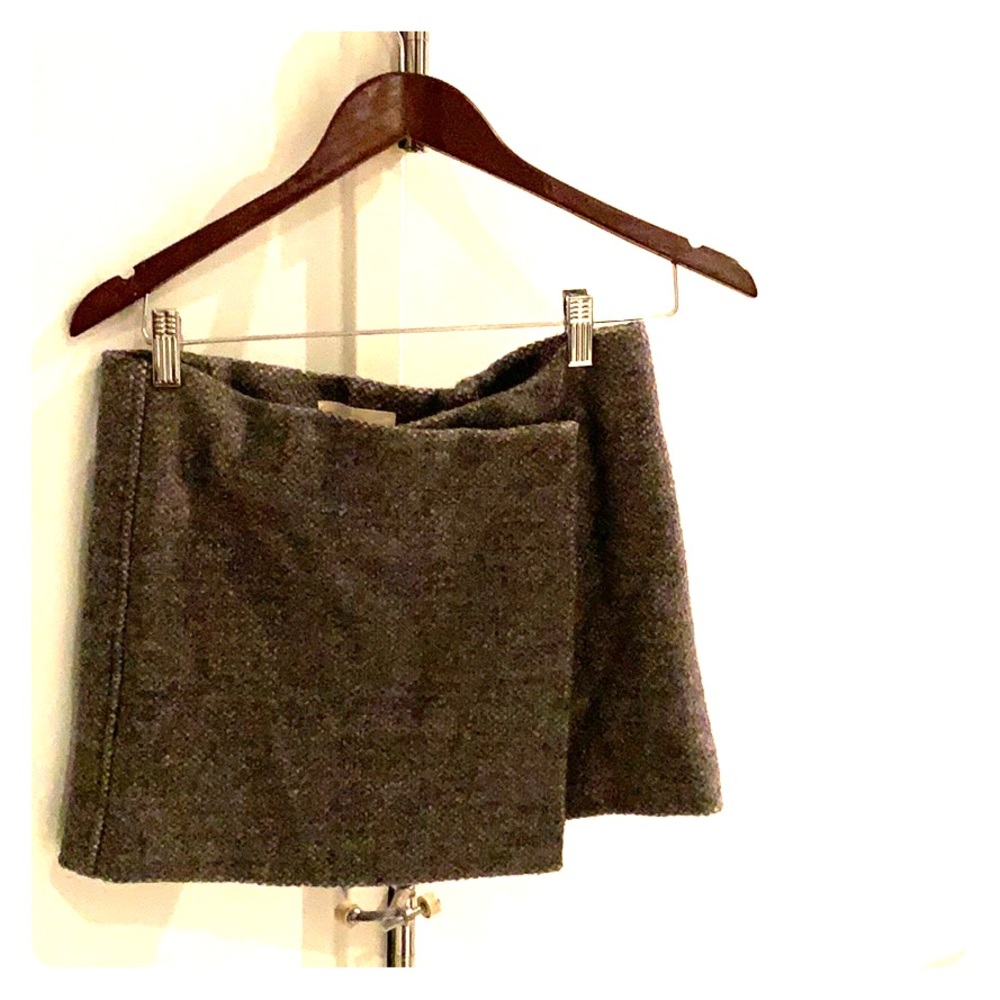 Isabel Marant Etoile Gray Tweed Skirt